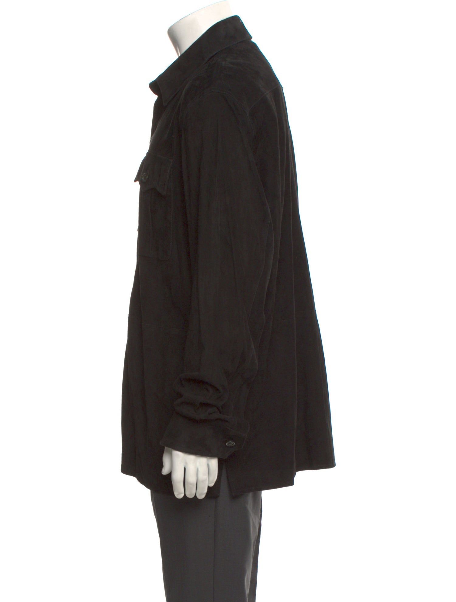 Ralph Lauren Purple Label Lambskin Long Sleeve Shirt w/ Tags