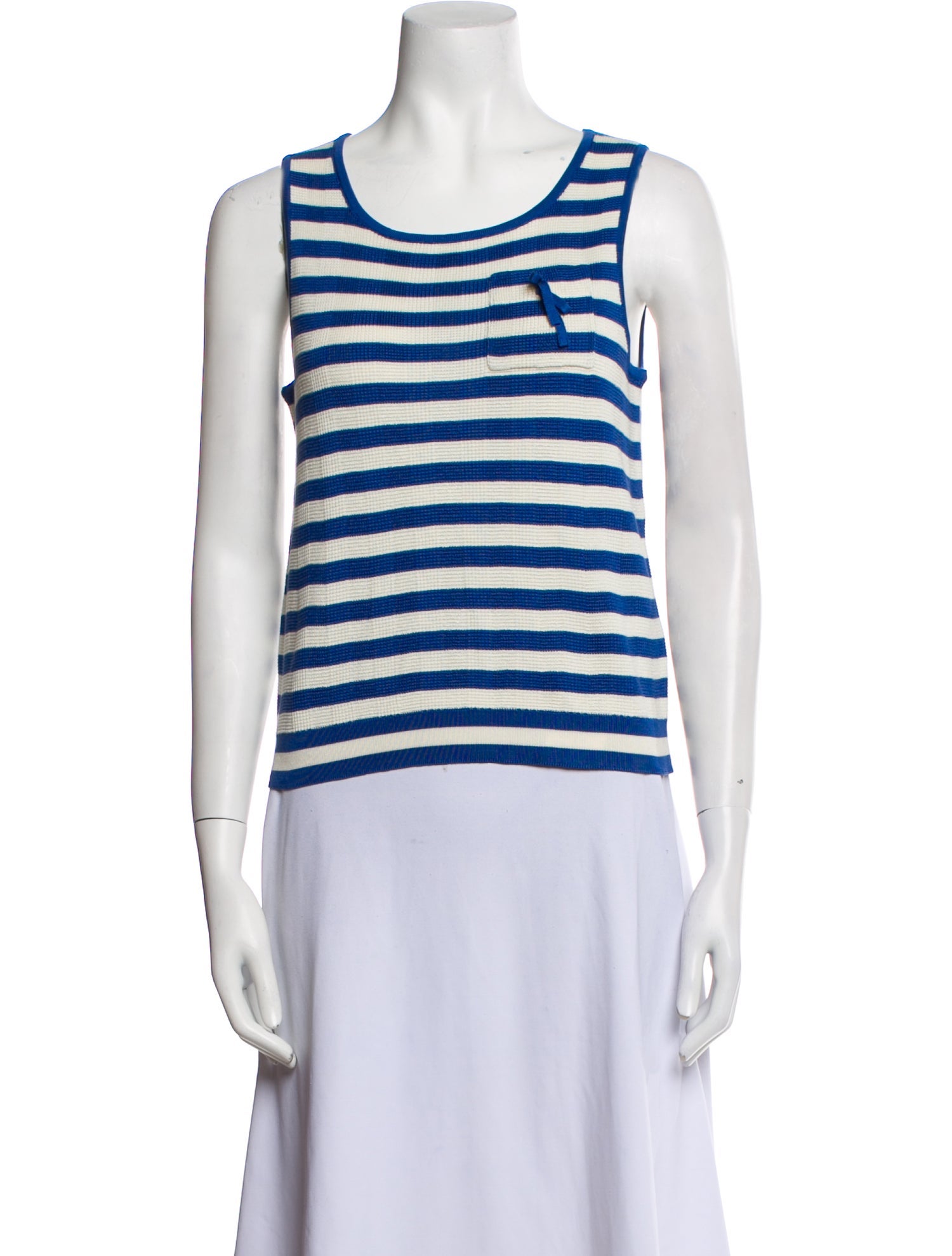 Ralph Lauren Purple Label Silk Striped Top w/ Tags