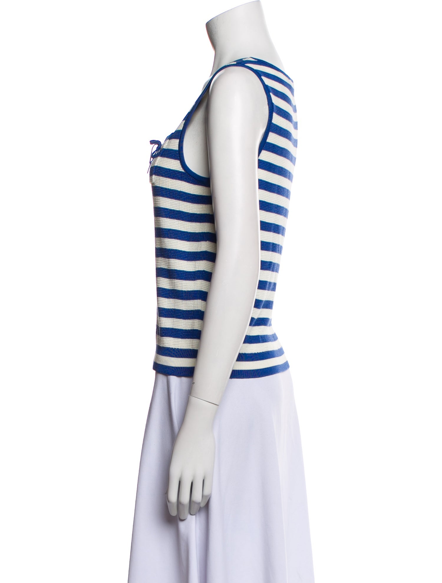 Ralph Lauren Purple Label Silk Striped Top w/ Tags