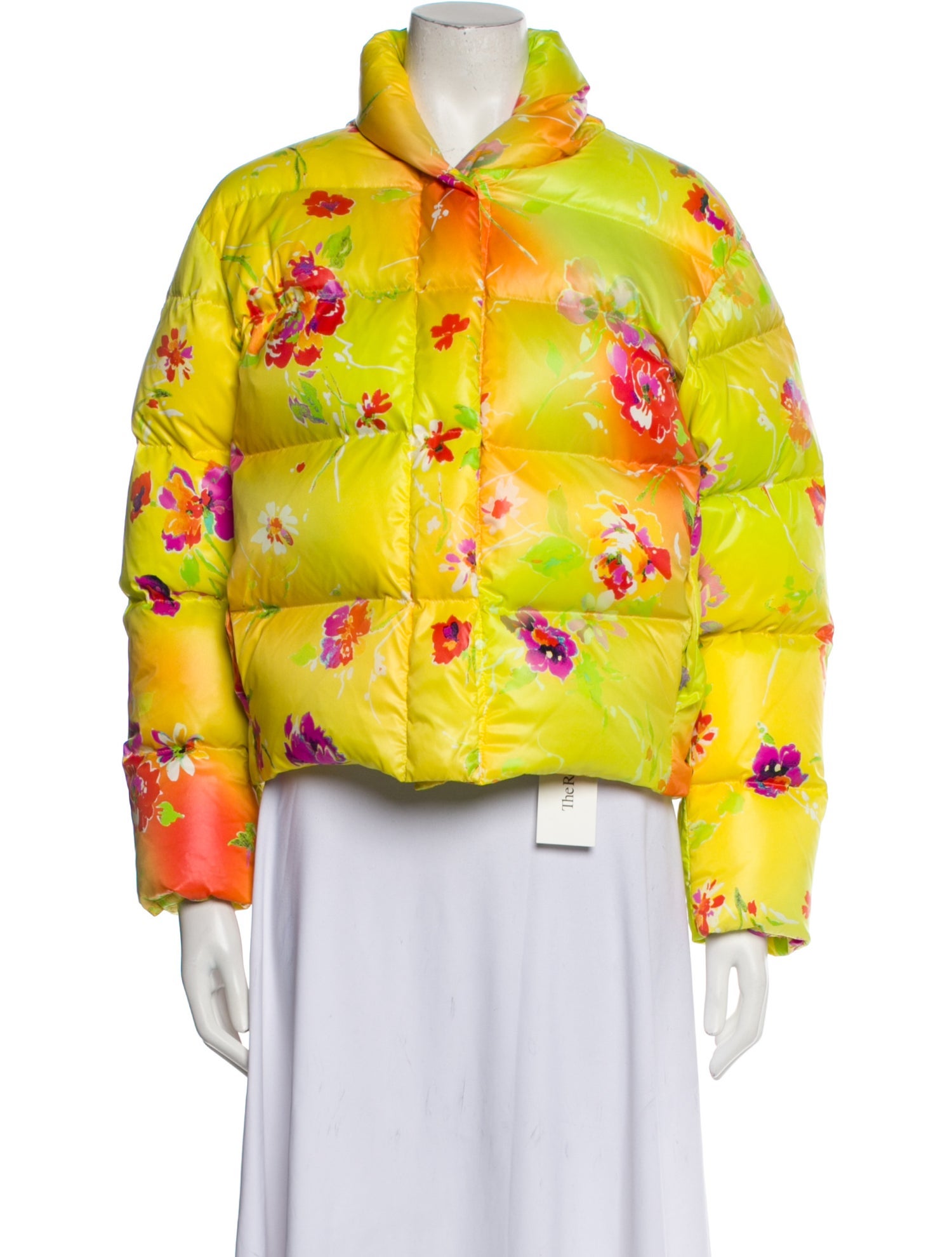 Ralph Lauren Collection Floral Print Down Jacket w/ Tags