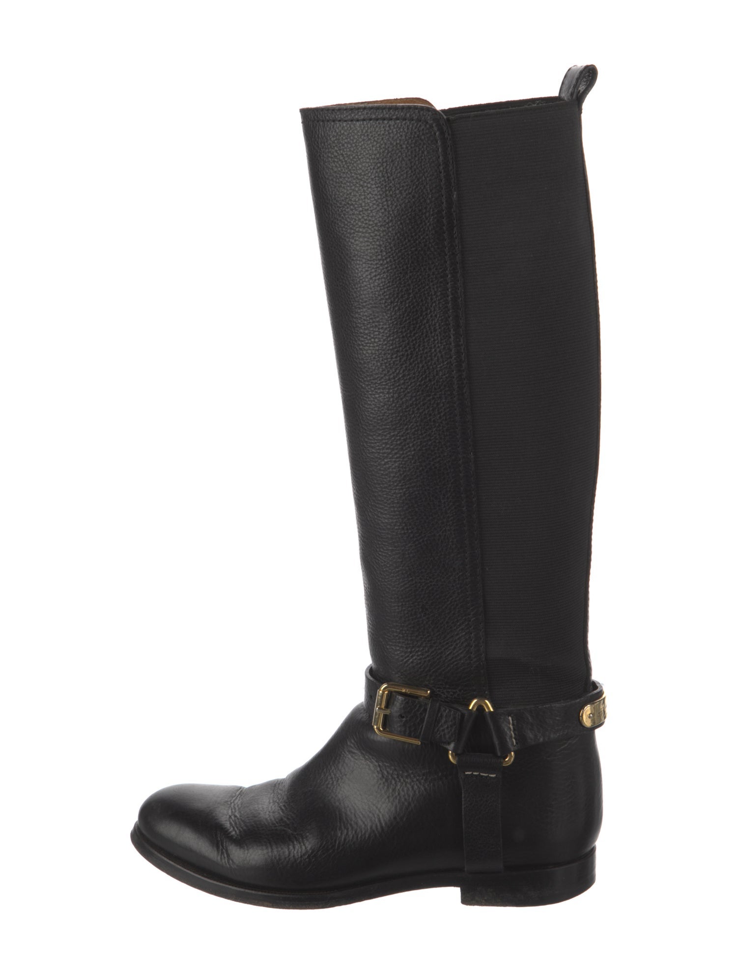 Ralph Lauren Purple Label Leather Riding Boots