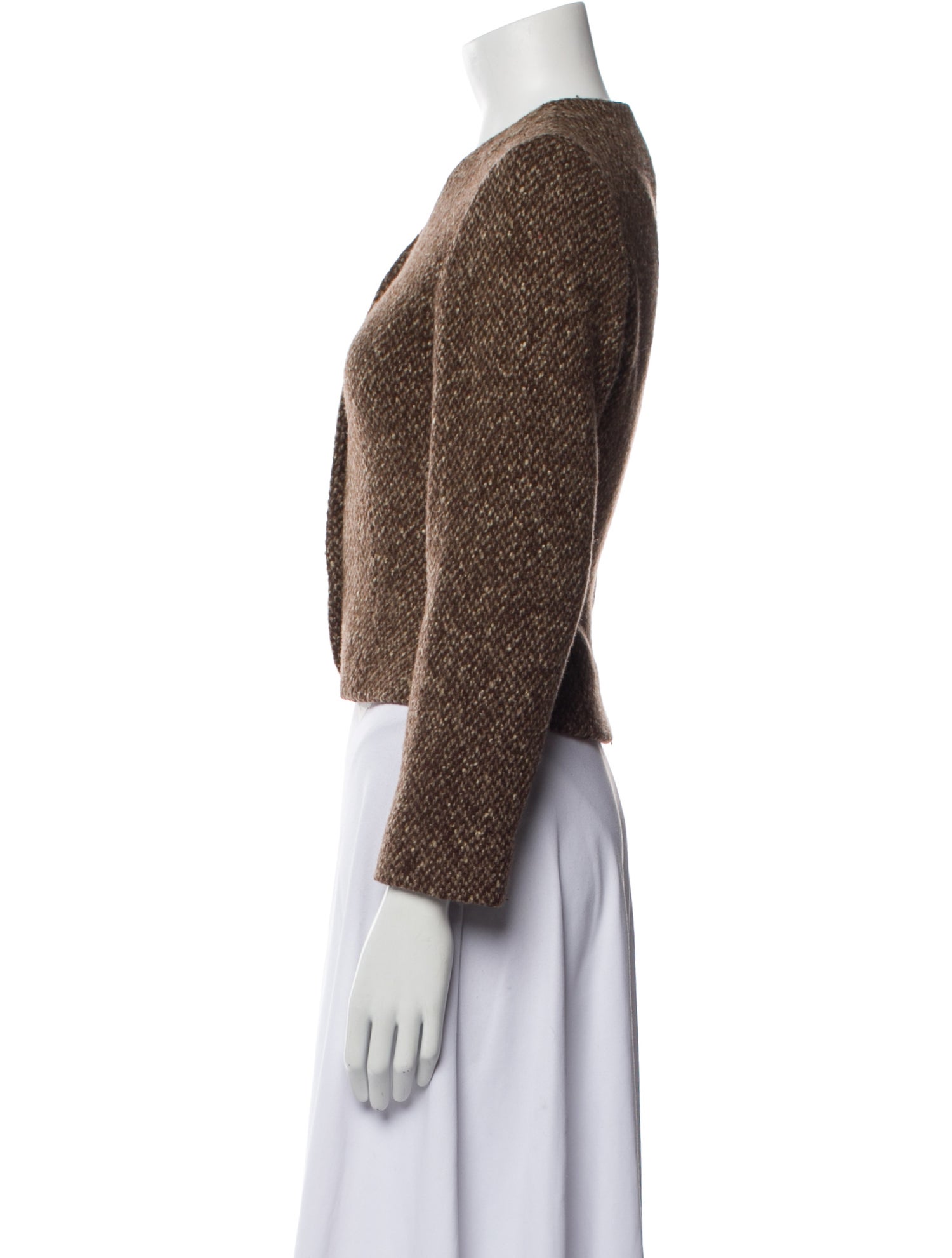 Ralph Lauren Purple Label Wool Tweed Pattern Evening Jacket