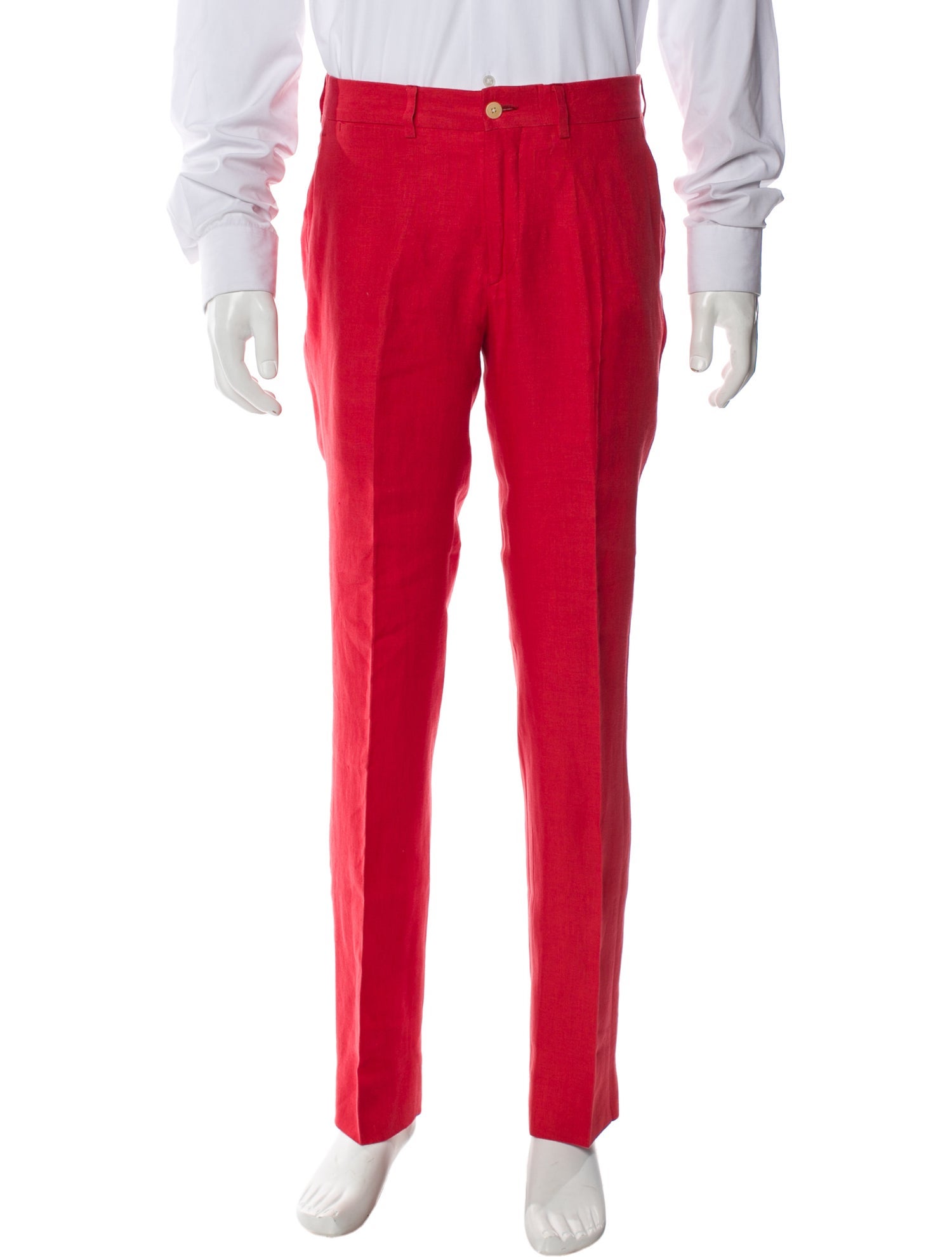 Ralph Lauren Purple Label Linen Dress Pants