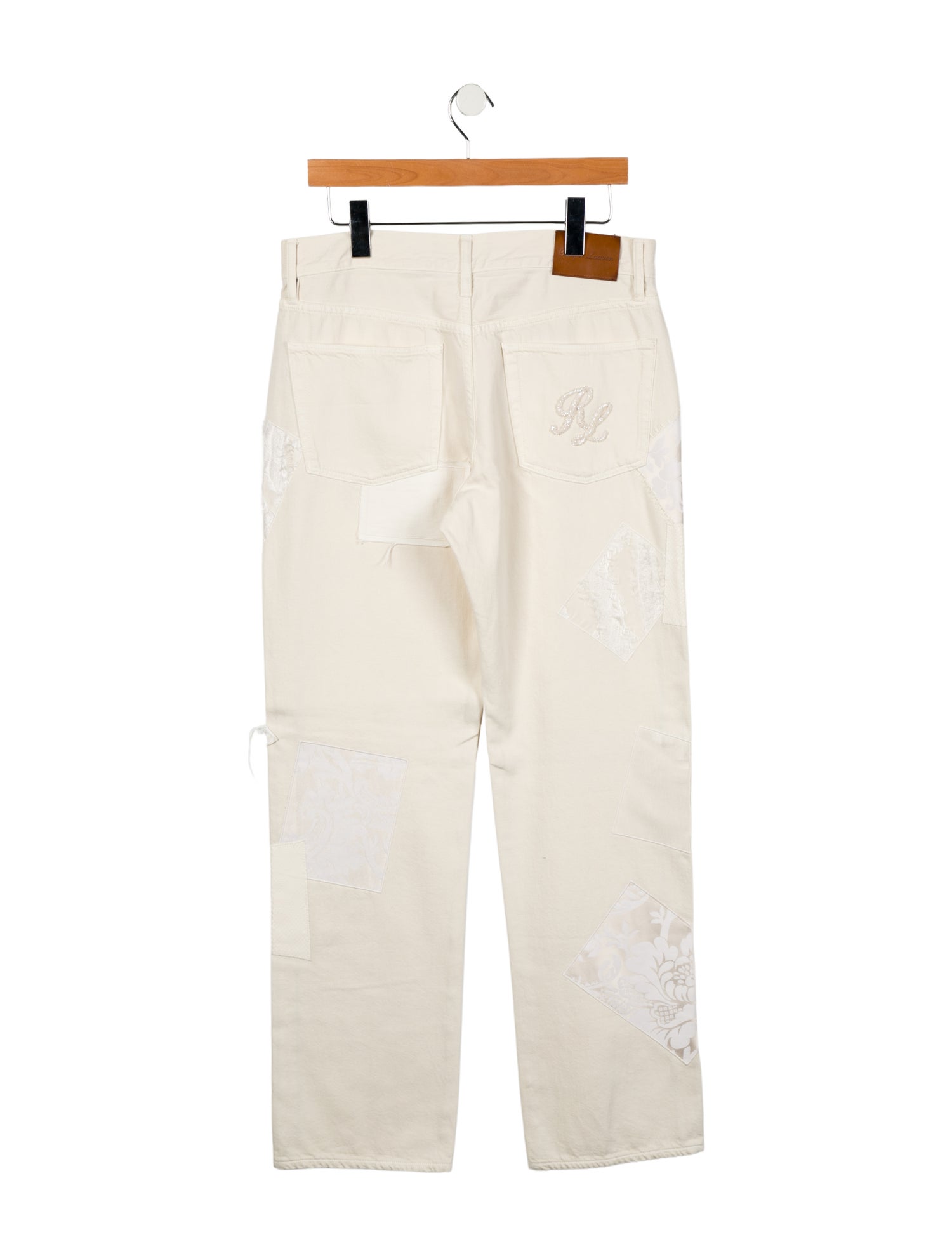 Ralph Lauren Purple Label High-Rise Wide Leg Jeans w/ Tags