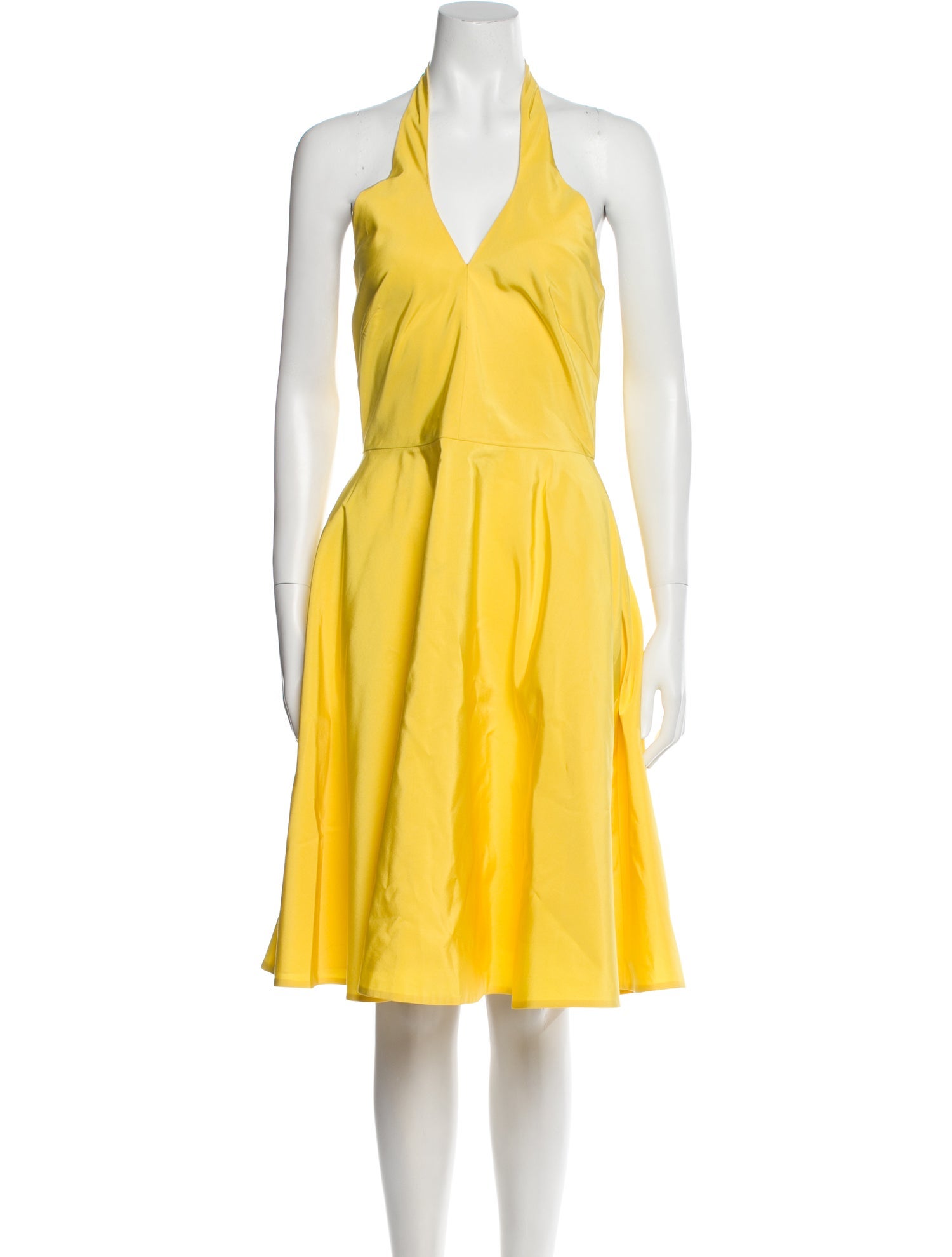 Ralph Lauren Collection Halterneck Mini Dress