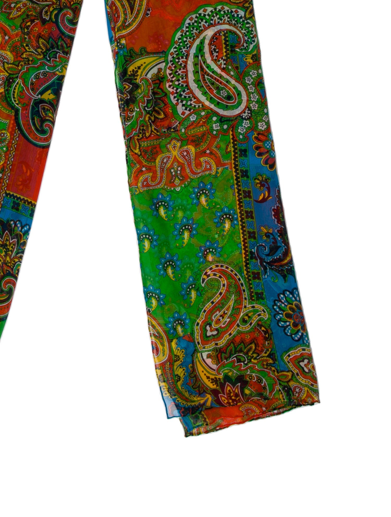 Ralph Lauren Purple Label Silk Floral Print Scarf