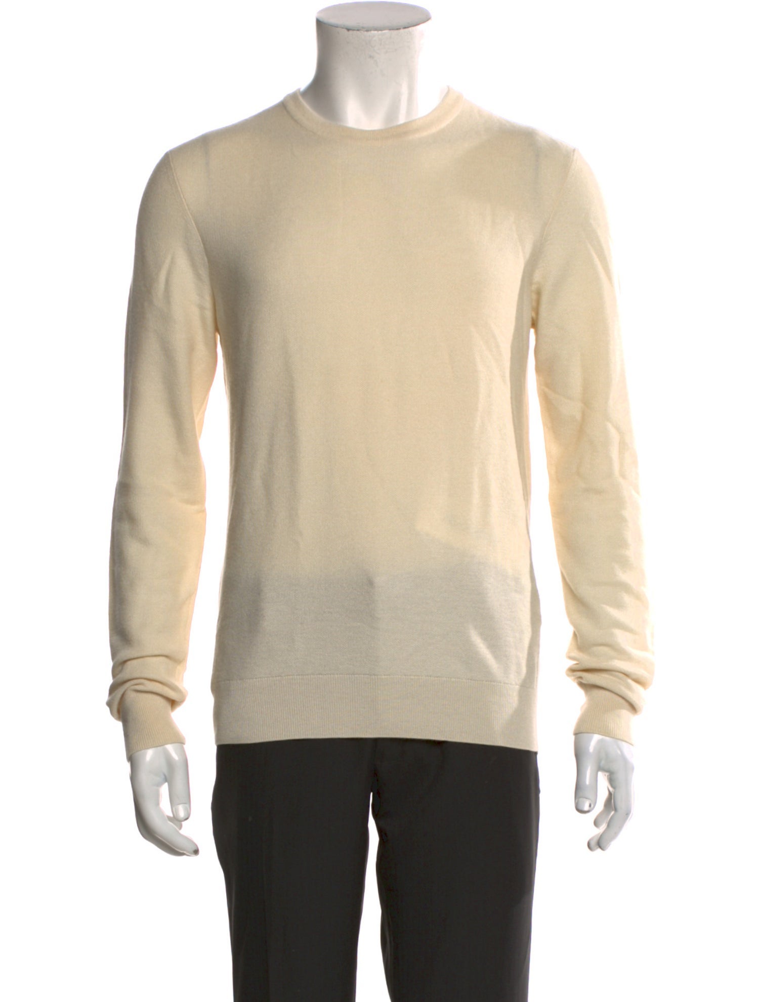 Ralph Lauren Purple Label Silk Crew Neck Pullover