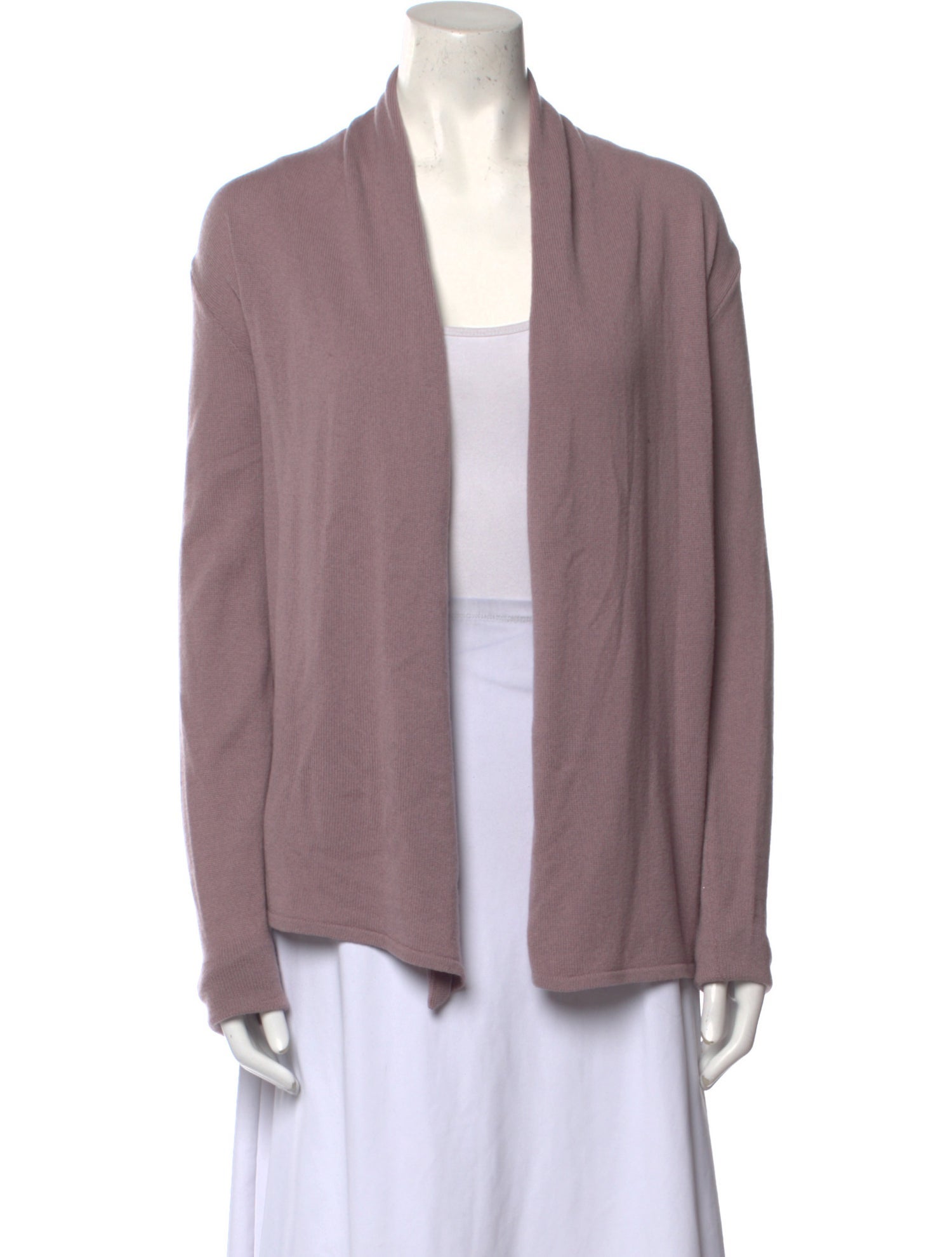 Ralph Lauren Purple Label Cashmere Open Front Sweater