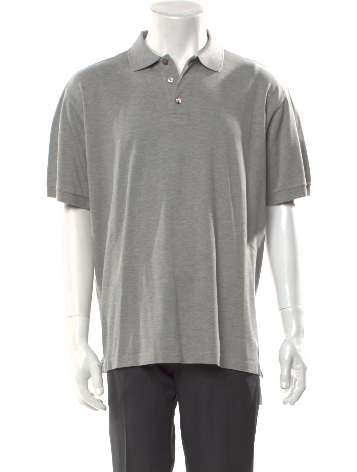 Ralph Lauren Purple Label Collar Short Sleeve Polo Shirt