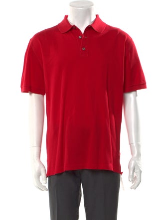 Ralph Lauren Purple Label Collar Short Sleeve Polo Shirt