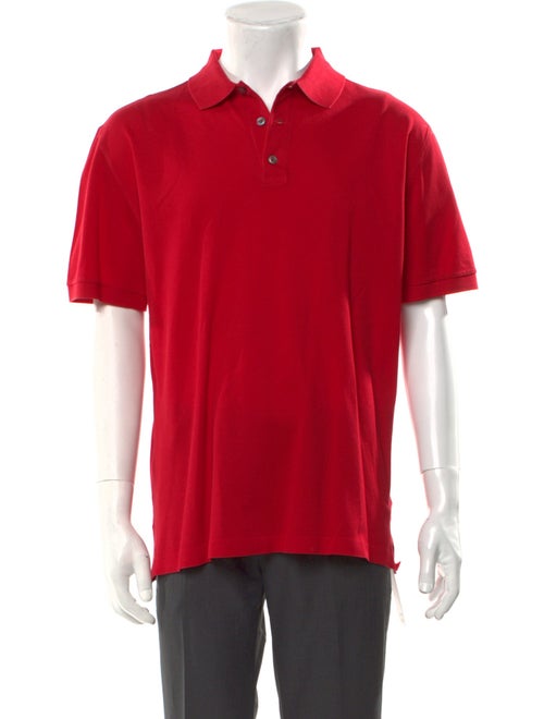 Ralph Lauren Purple Label Collar Short Sleeve Polo Shirt