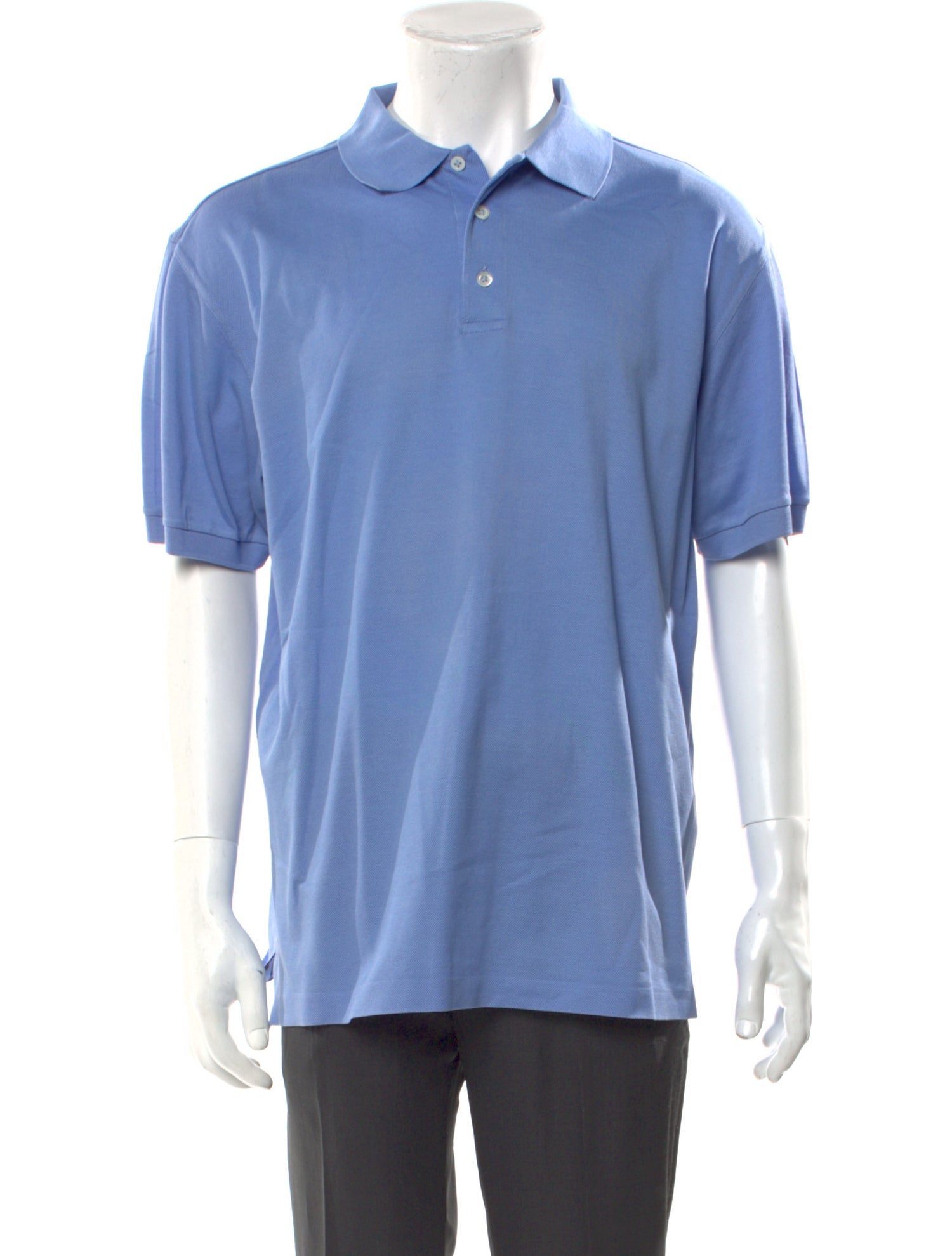 Ralph Lauren Purple Label Collar Short Sleeve Polo Shirt