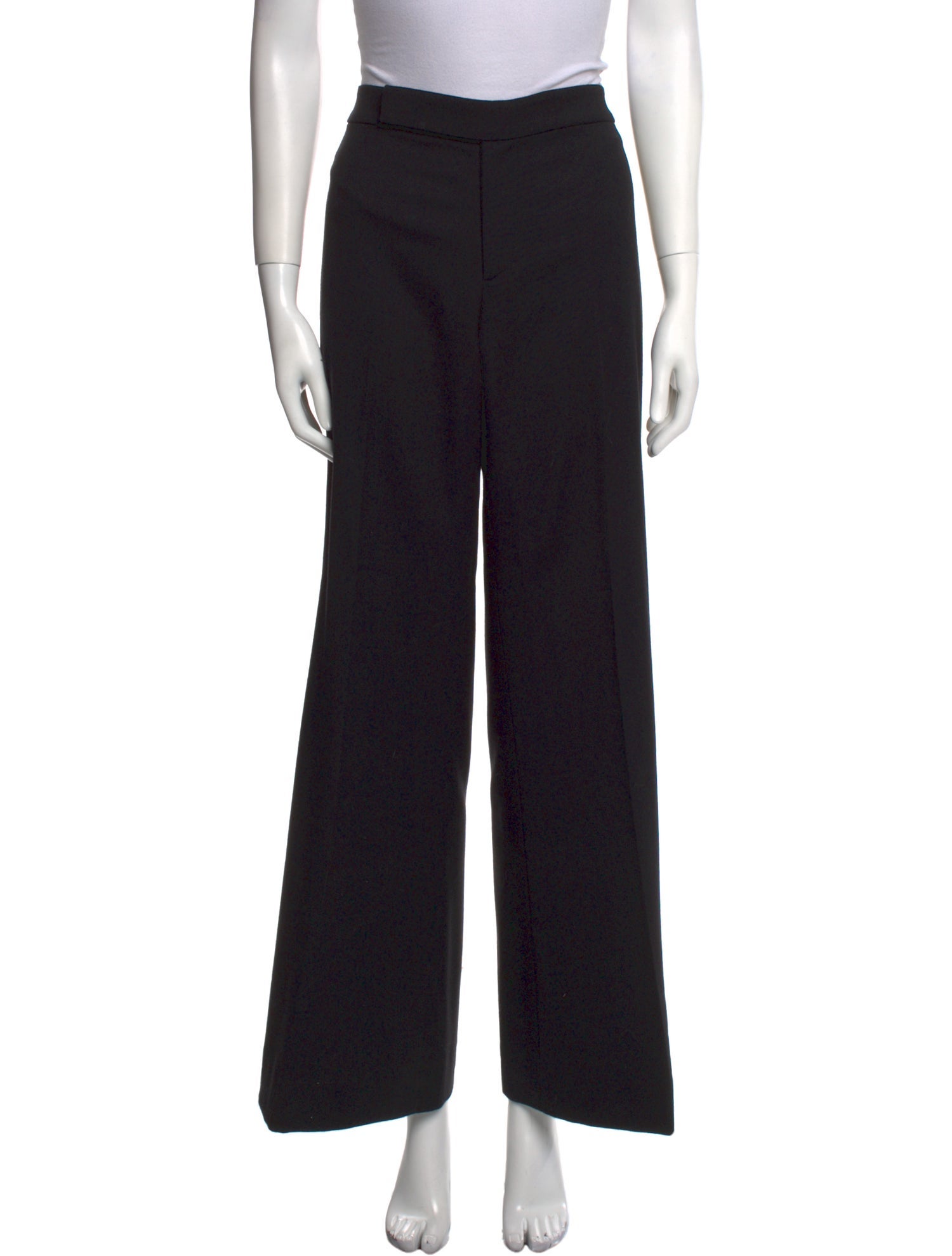 Ralph Lauren Purple Label Wool Wide Leg Pants