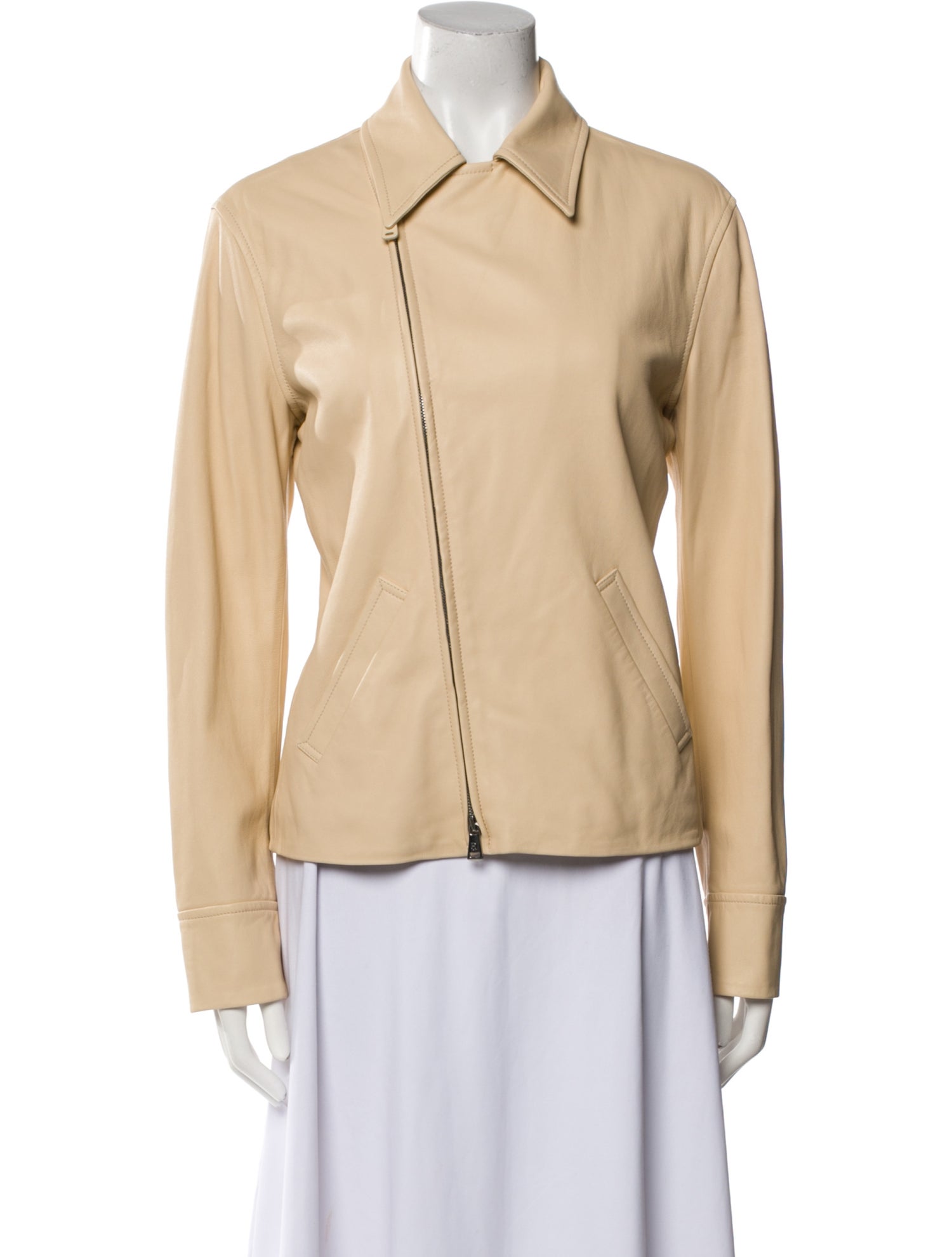 Ralph Lauren Purple Label Leather Biker Jacket w/ Tags