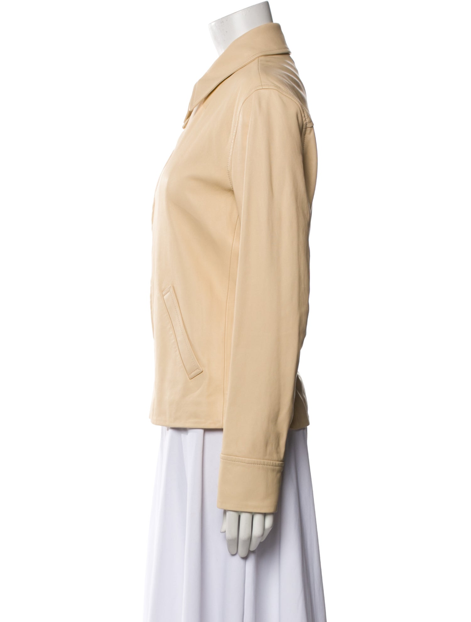 Ralph Lauren Purple Label Leather Biker Jacket w/ Tags