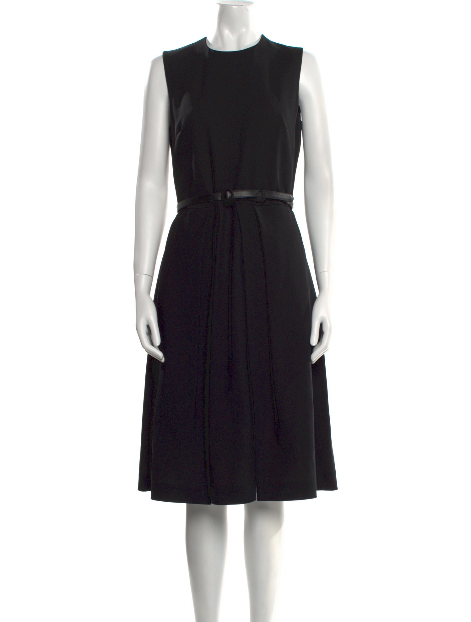 Ralph Lauren Purple Label Silk Midi Length Dress