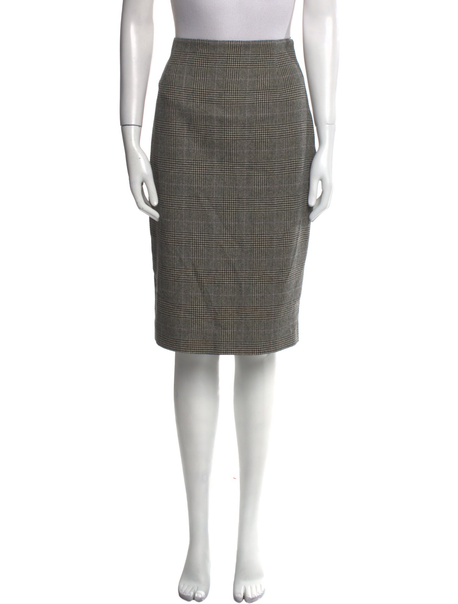 Ralph Lauren Purple Label Wool Knee-Length Skirt