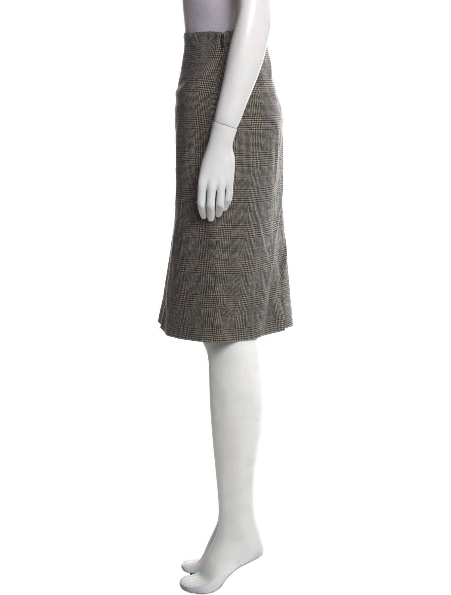Ralph Lauren Purple Label Wool Knee-Length Skirt
