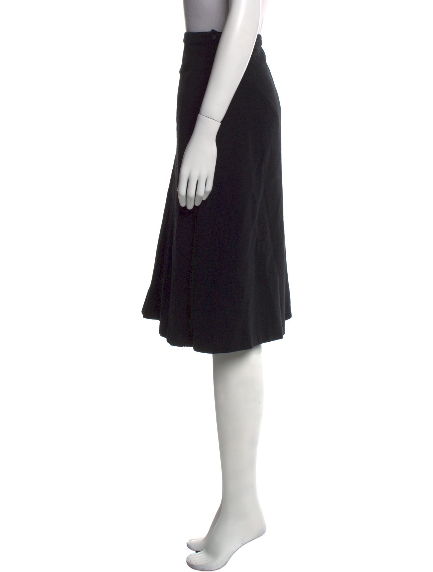 Ralph Lauren Purple Label Wool Knee-Length Skirt