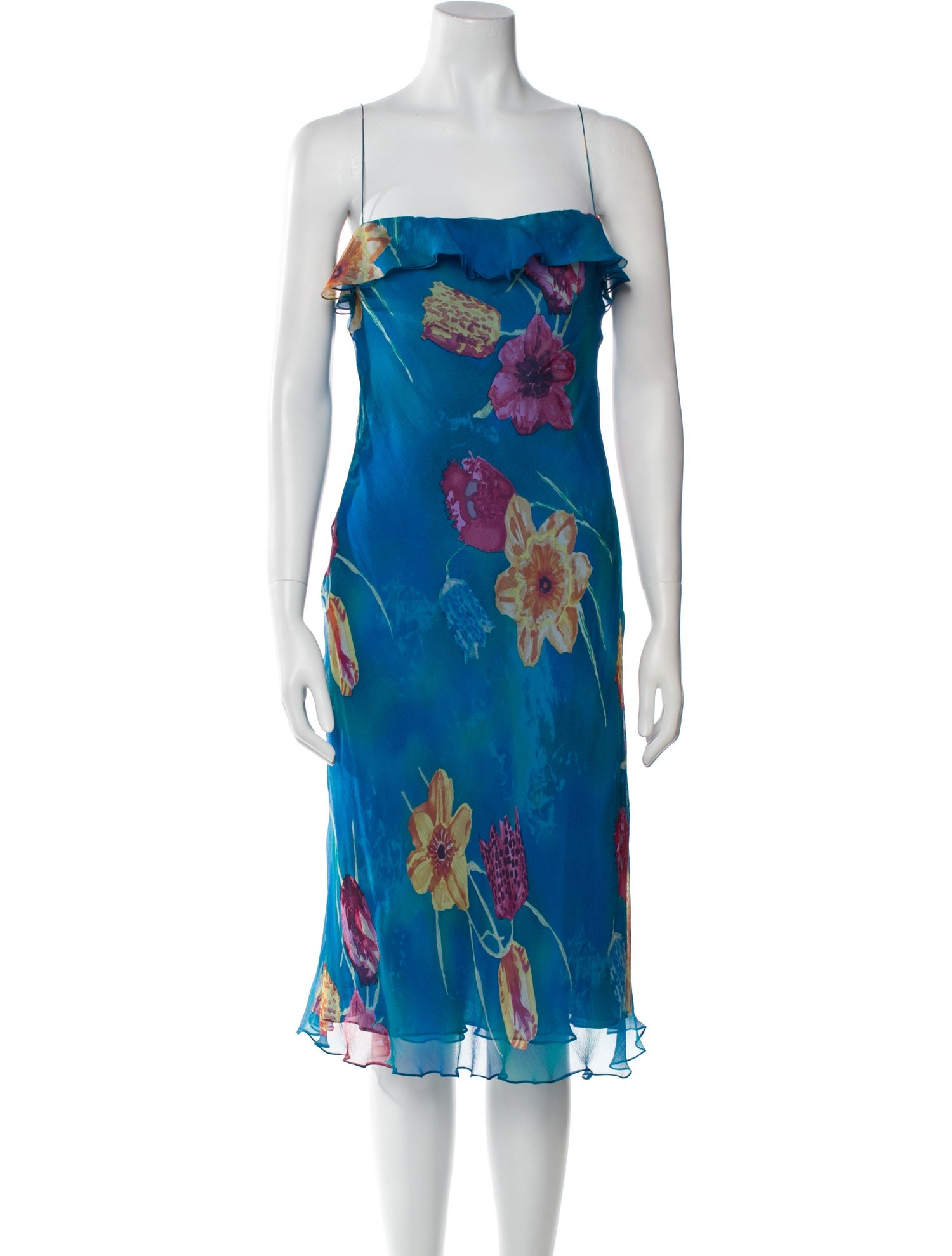 Ralph Lauren Purple Label Silk Mini Dress