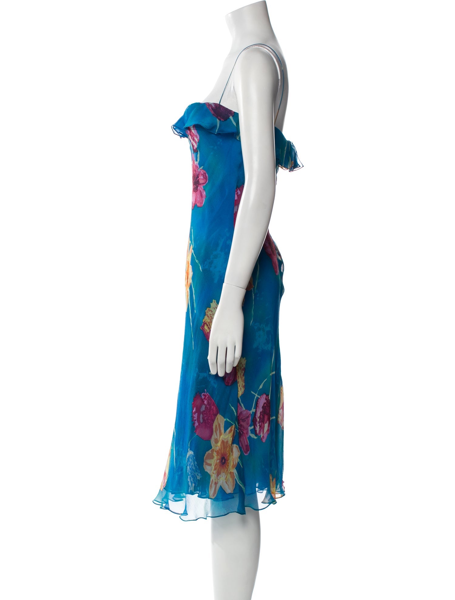 Ralph Lauren Purple Label Silk Mini Dress