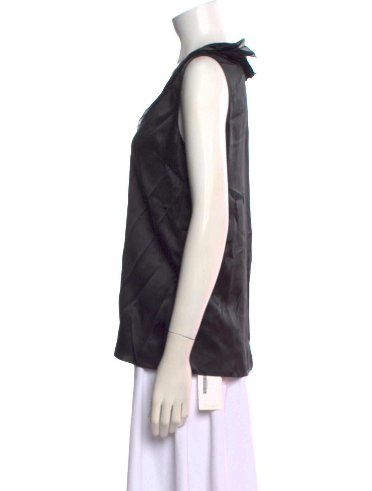 Ralph Lauren Purple Label Silk V-Neck Blouse