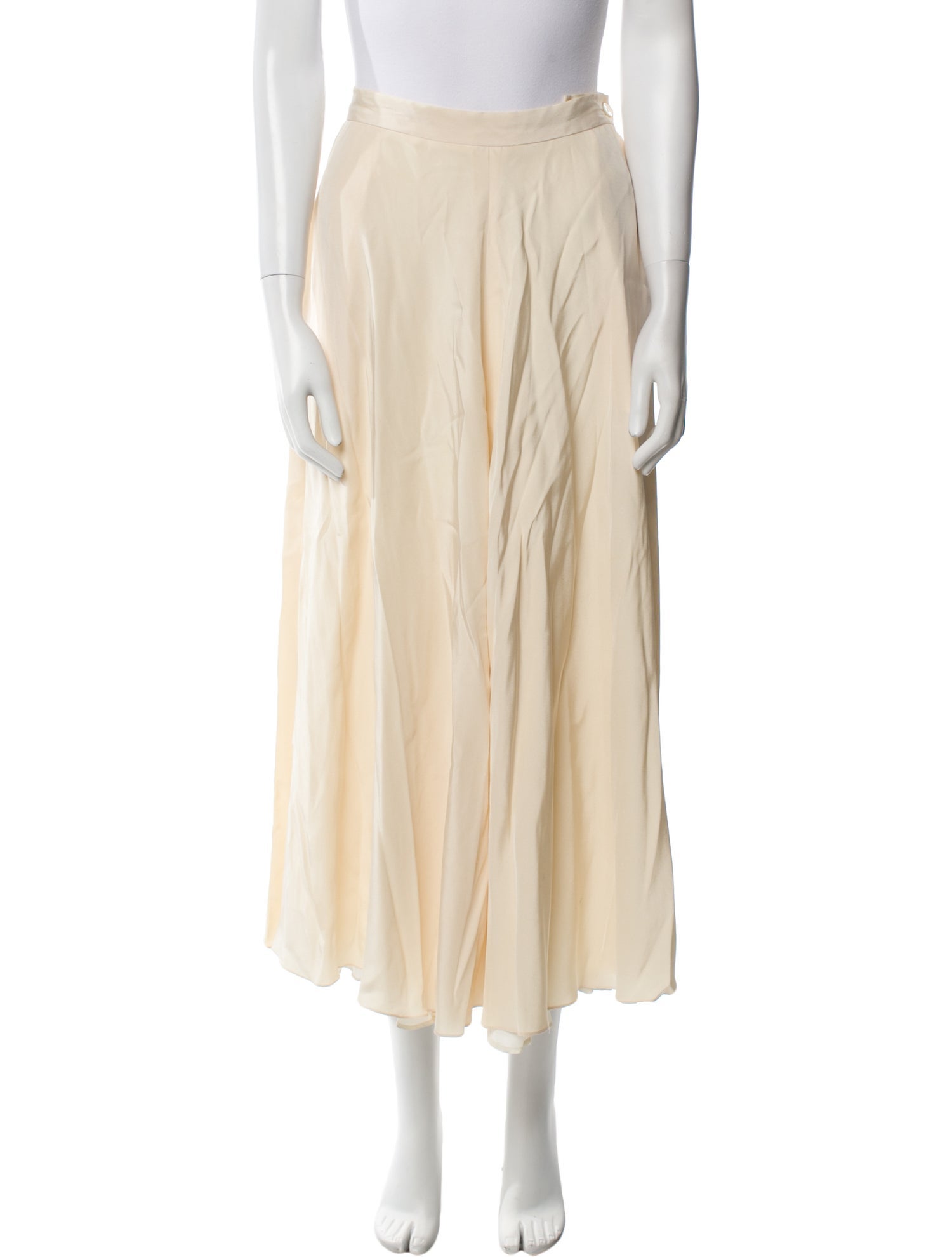 Ralph Lauren Purple Label Silk Long Skirt