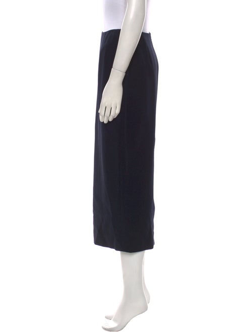 Ralph Lauren Purple Label Wool Midi Length Skirt