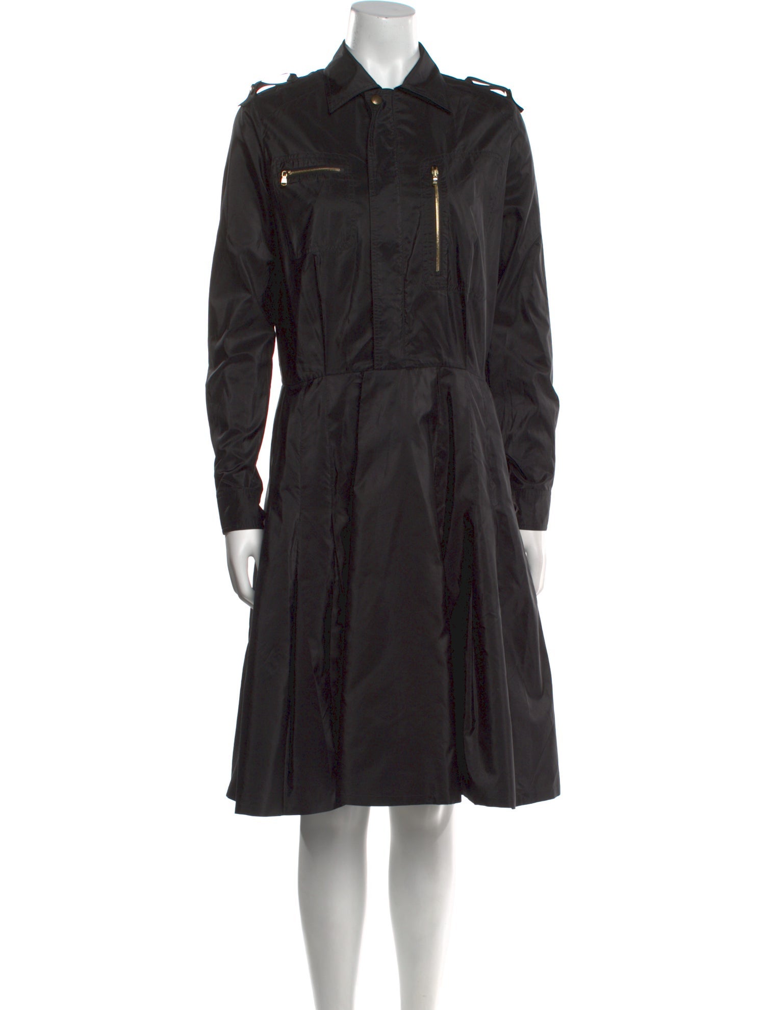 Ralph Lauren Purple Label Silk Knee-Length Dress