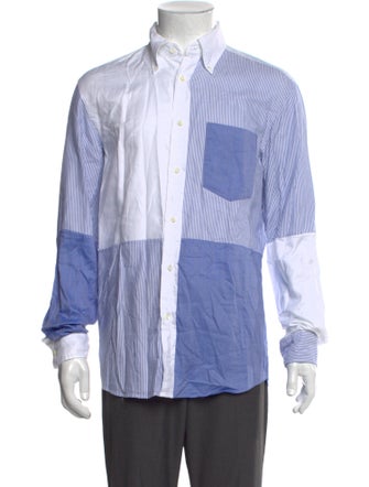 Ralph Lauren Purple Label Striped Long Sleeve Shirt