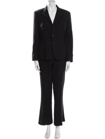 Ralph Lauren Purple Label Cashmere Printed Pantsuit