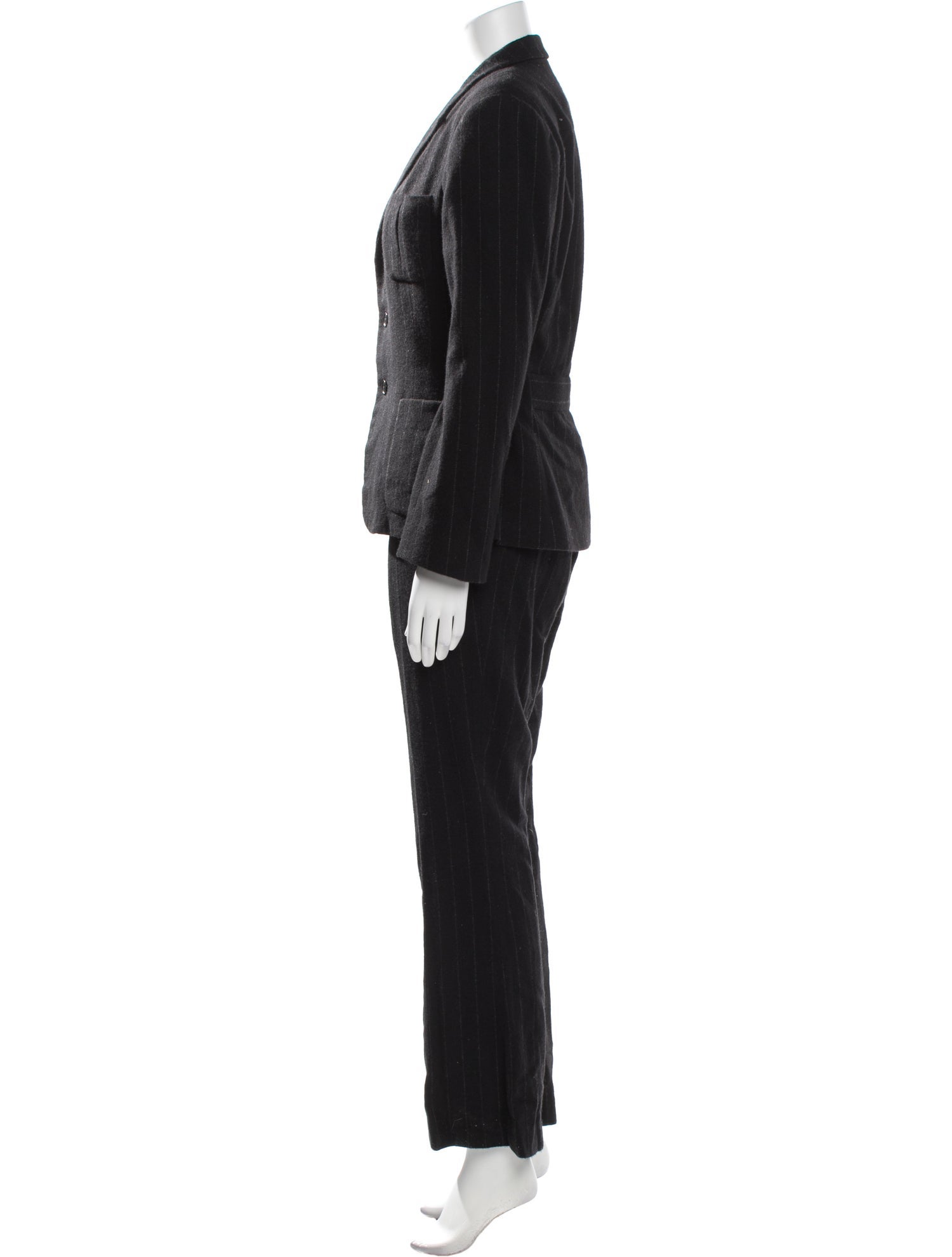 Ralph Lauren Purple Label Cashmere Printed Pantsuit