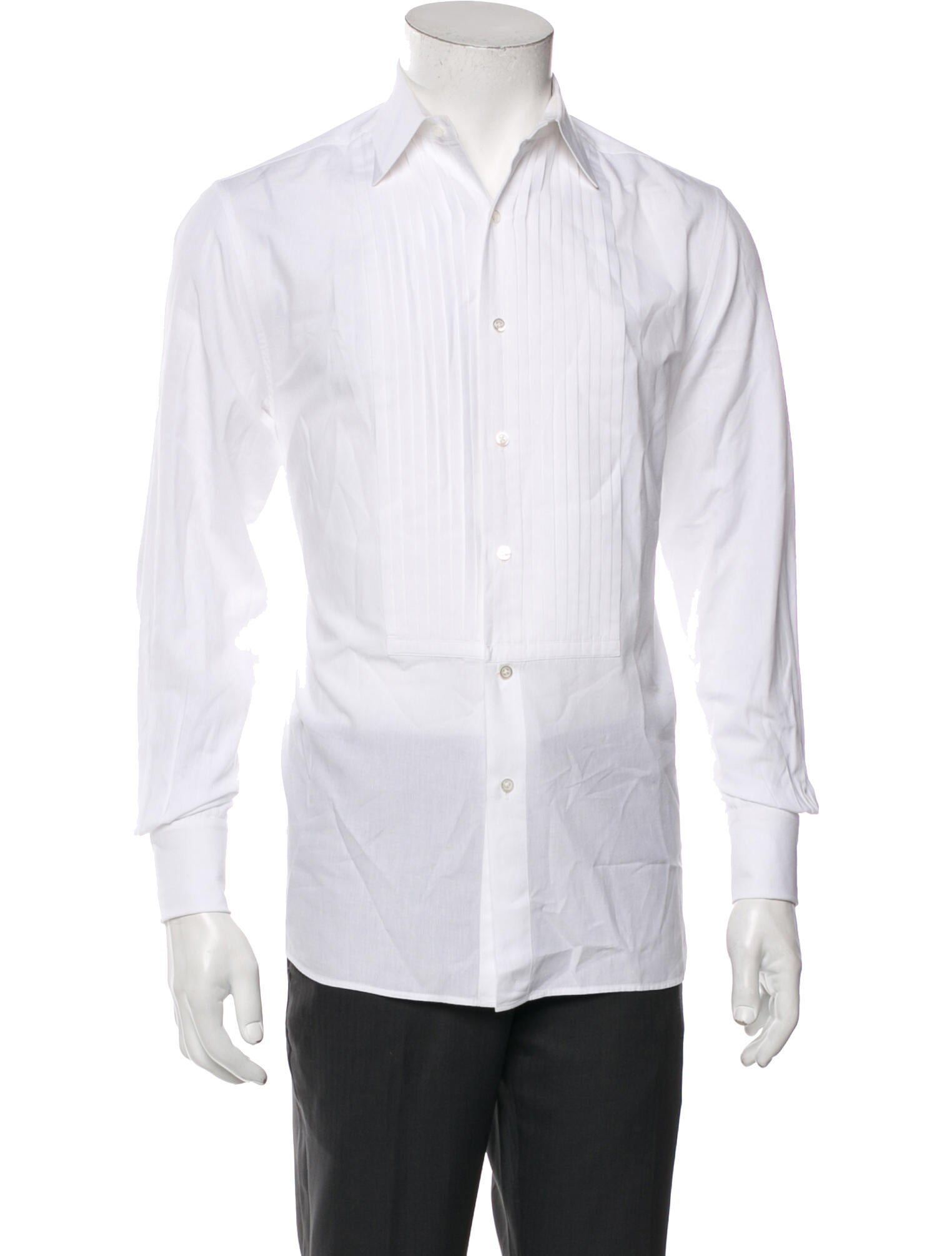 Ralph Lauren Purple Label Long Sleeve Tuxedo Shirt