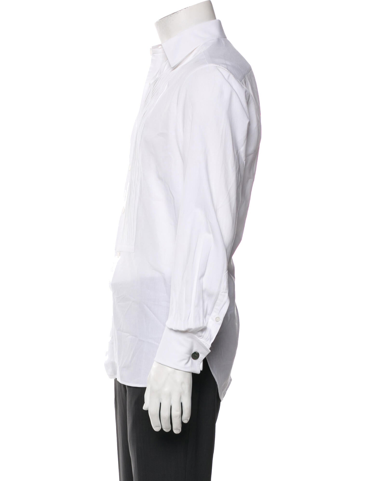 Ralph Lauren Purple Label Long Sleeve Tuxedo Shirt
