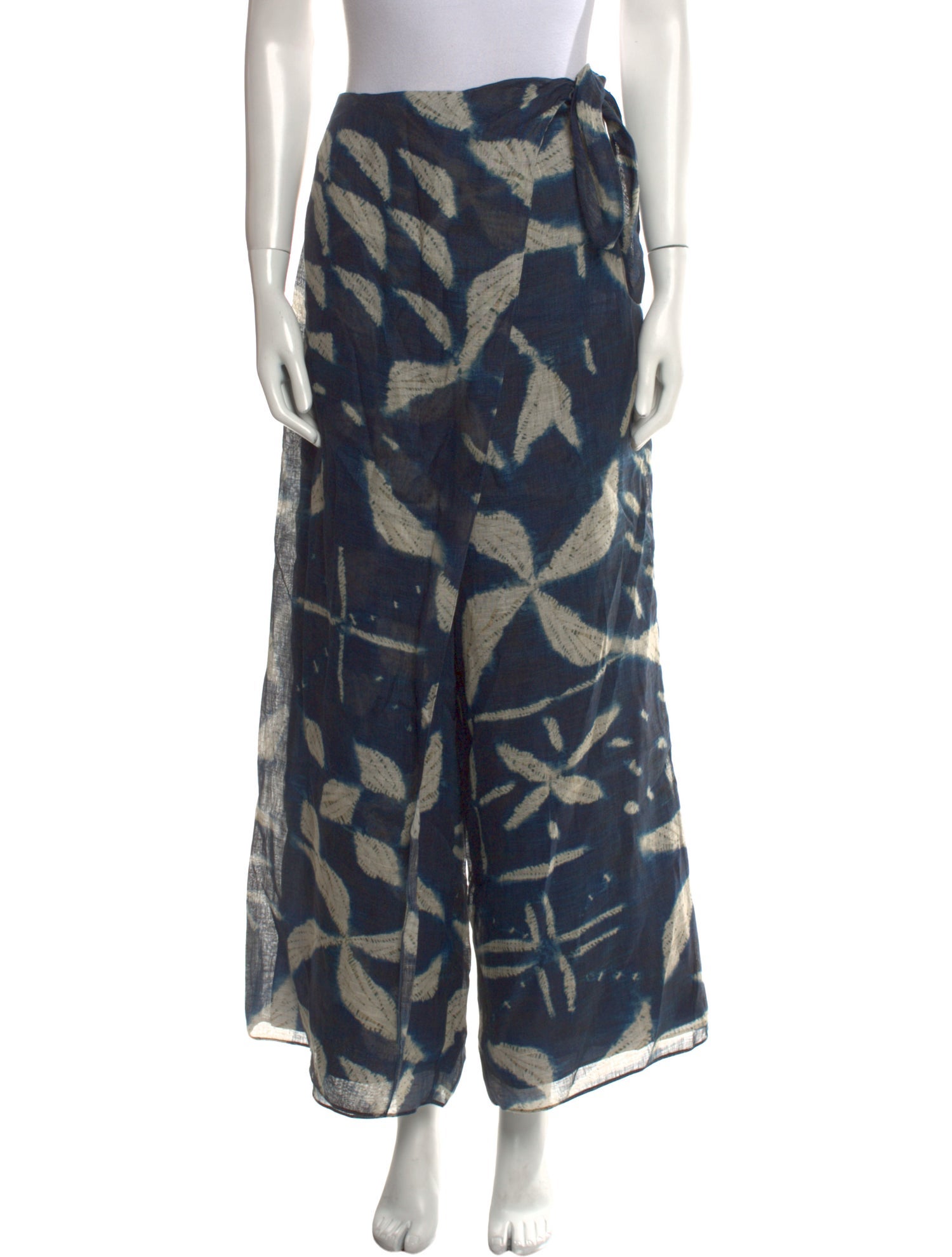 Ralph Lauren Purple Label Linen Wide Leg Pants