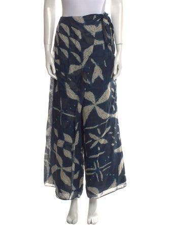 Ralph Lauren Purple Label Linen Wide Leg Pants