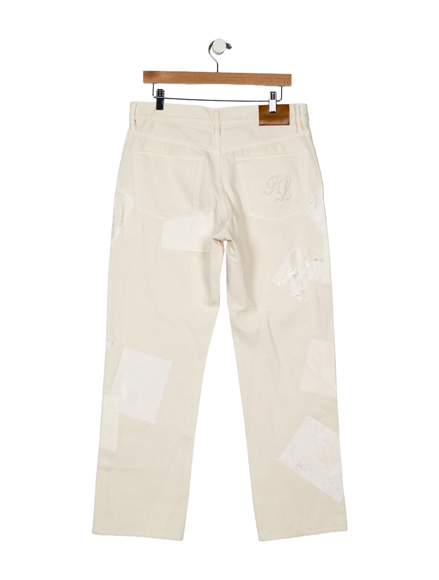 Ralph Lauren Purple Label High-Rise Wide Leg Jeans