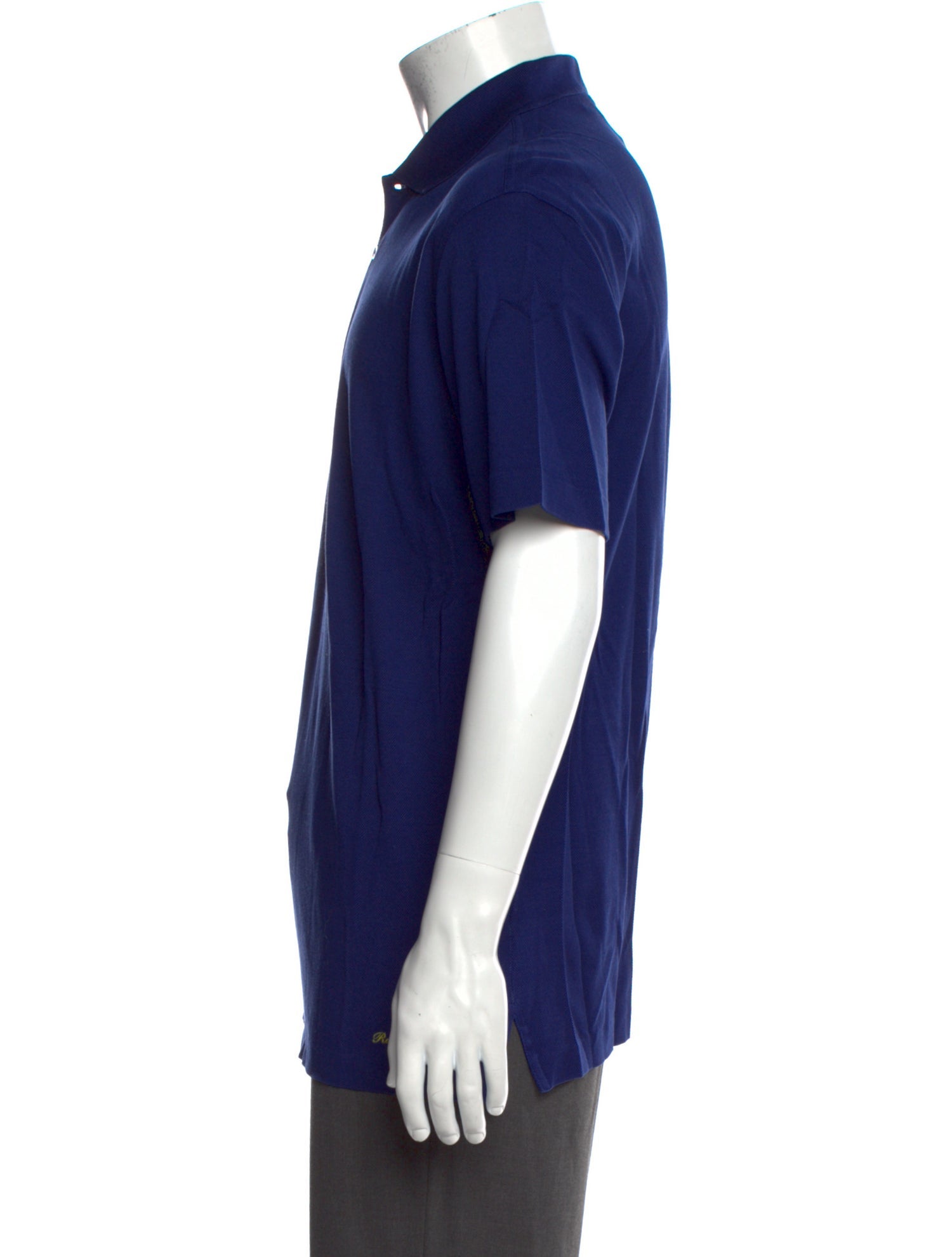 Ralph Lauren Purple Label Collar Short Sleeve Polo Shirt