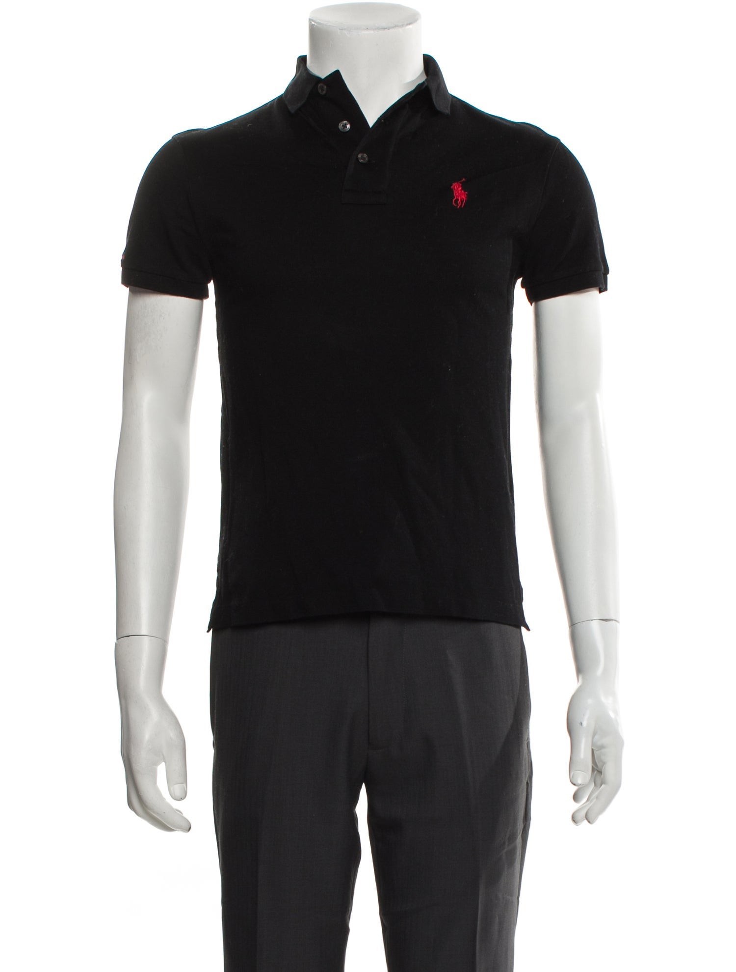 Ralph Lauren Purple Label Collar Short Sleeve Polo Shirt