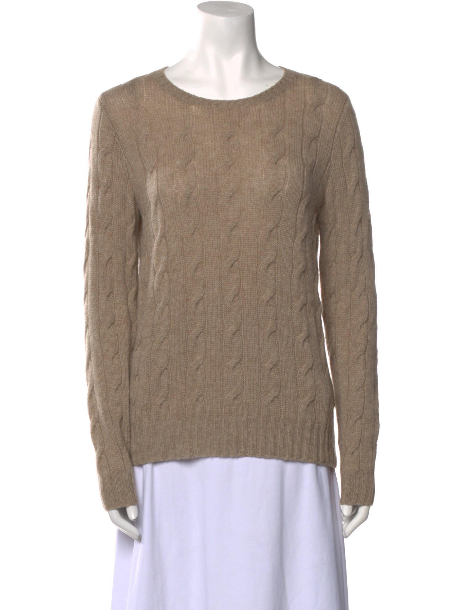 Ralph Lauren Purple Label Cashmere Scoop Neck Sweater