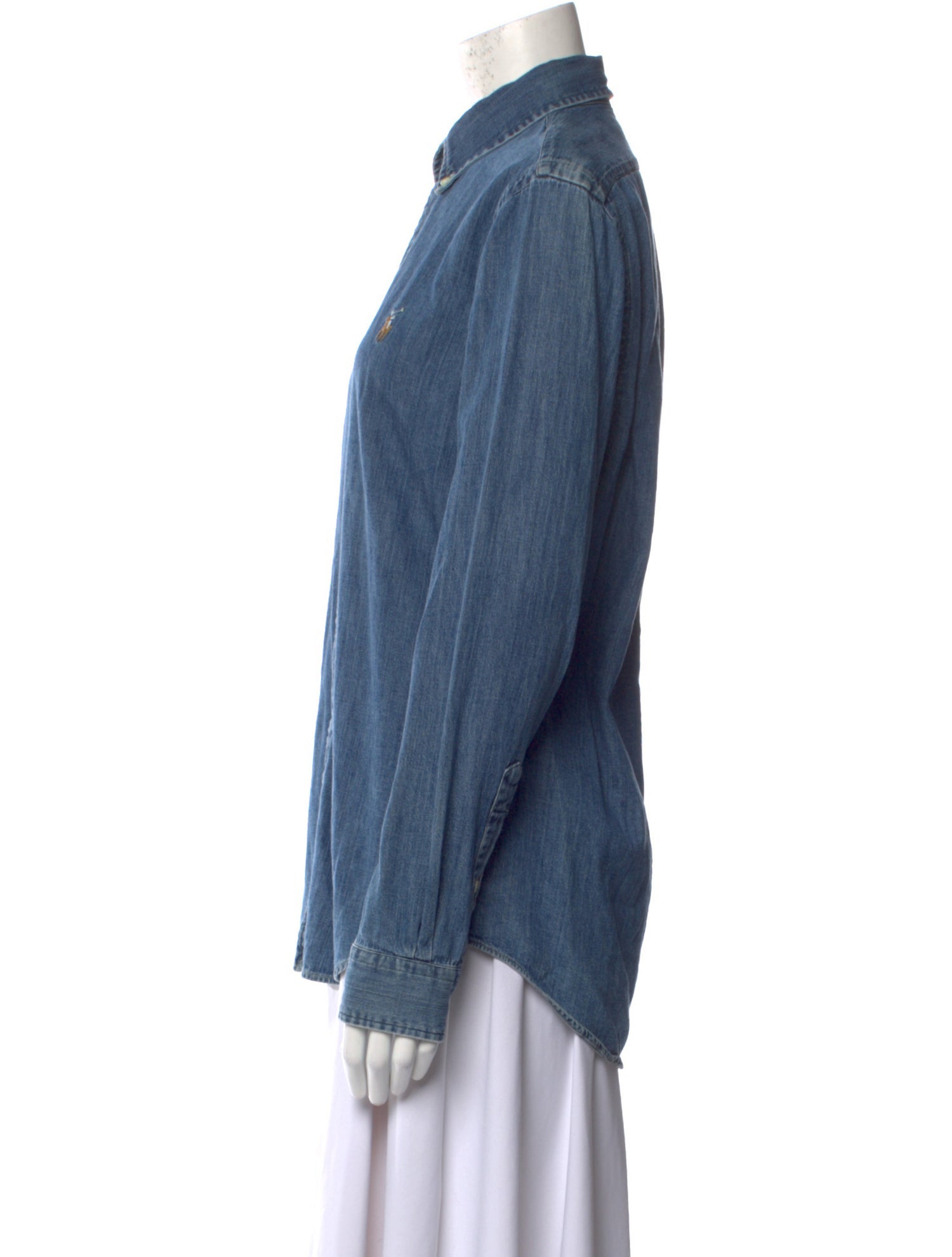 Ralph Lauren Long Sleeve Button-Up Top