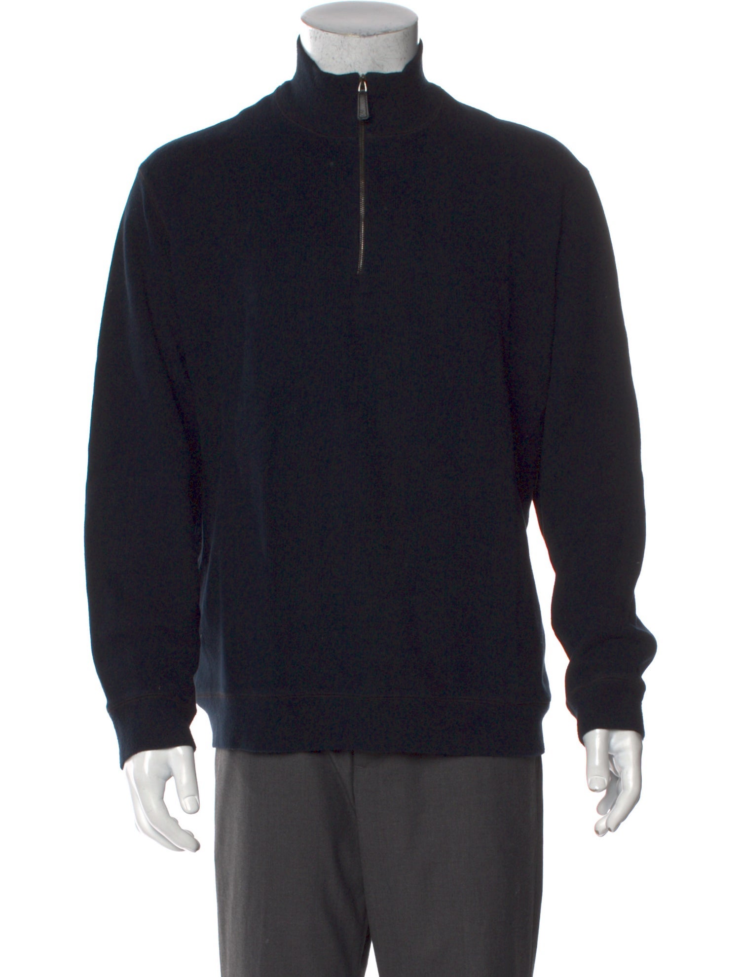 Ralph Lauren Purple Label Mock Neck Long Sleeve Pullover