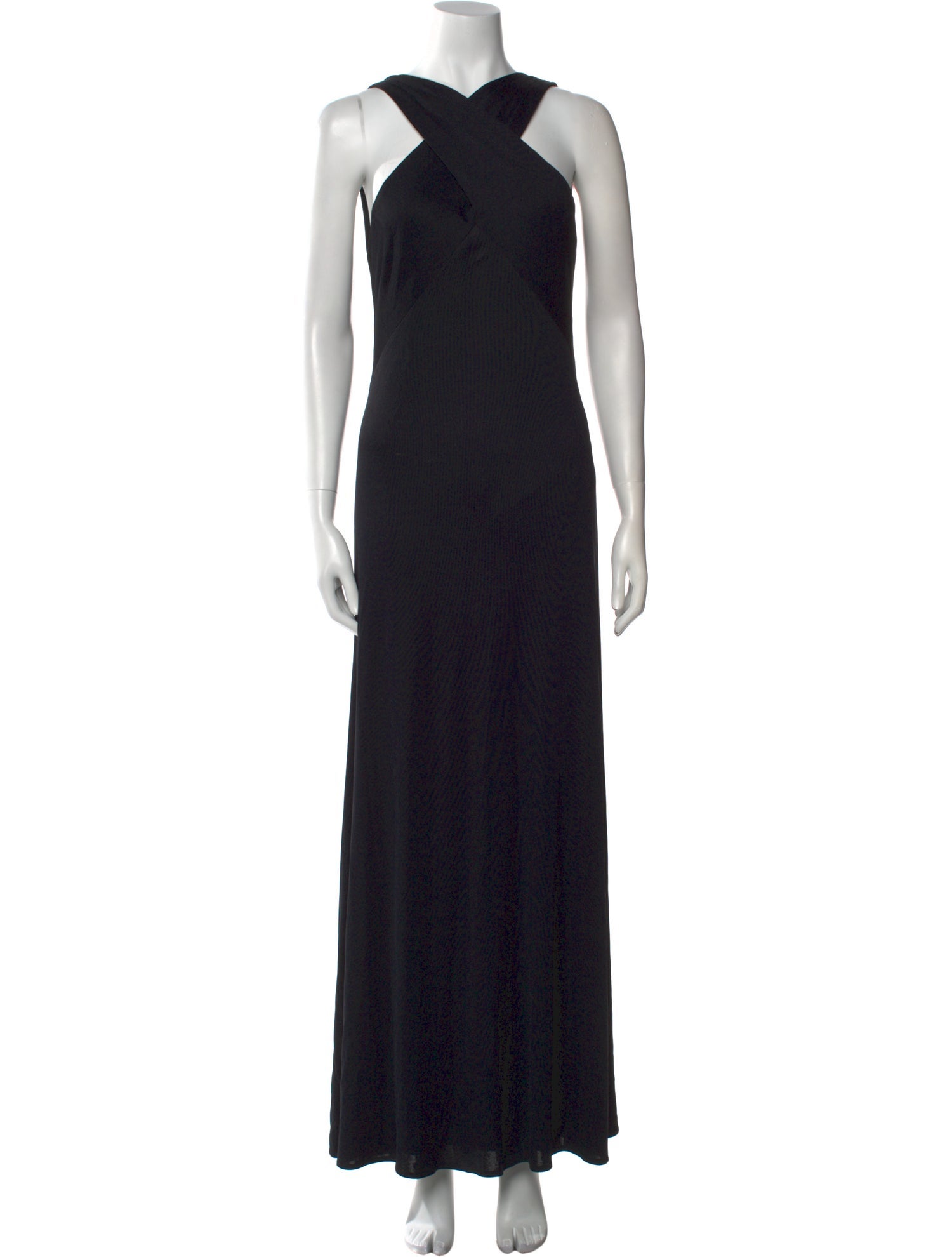 Ralph Lauren Purple Label Halterneck Long Dress
