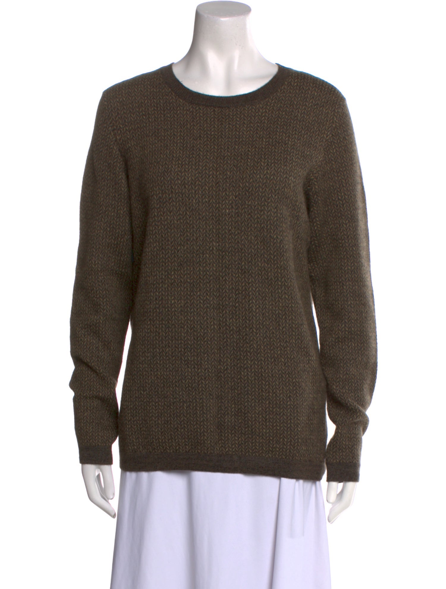 Ralph Lauren Purple Label Cashmere Scoop Neck Sweater