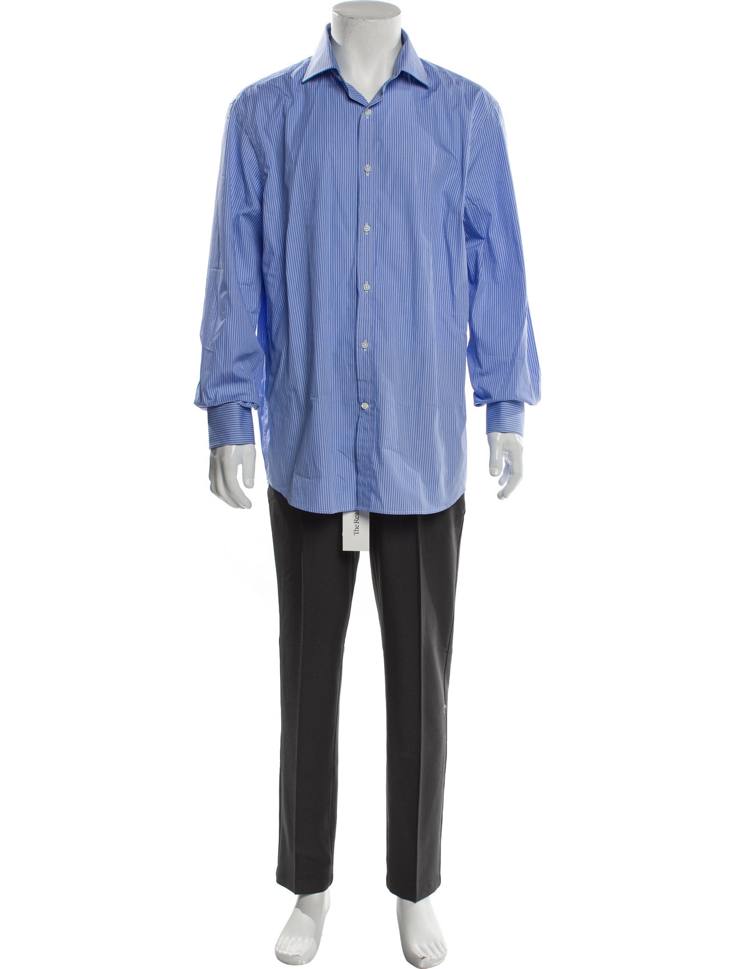 Ralph Lauren Purple Label Striped Long Sleeve Shirt