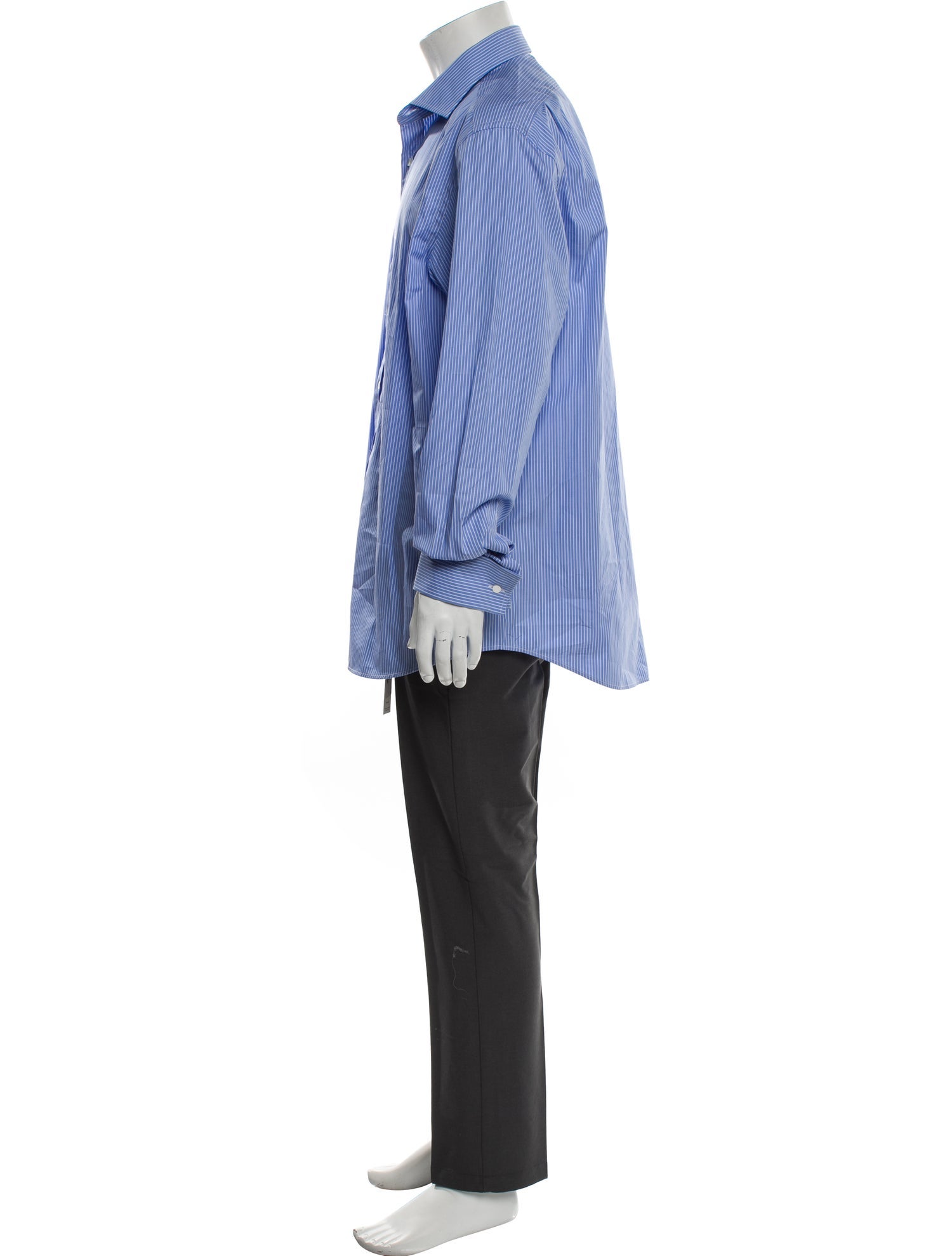 Ralph Lauren Purple Label Striped Long Sleeve Shirt