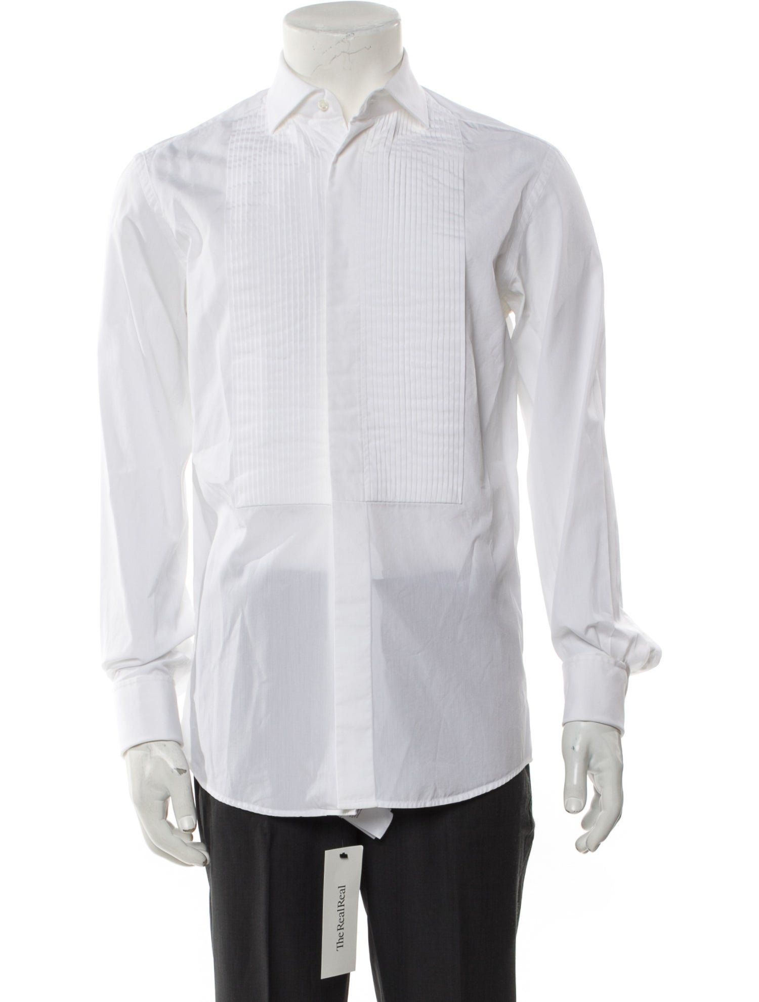 Ralph Lauren Purple Label Long Sleeve Tuxedo Shirt