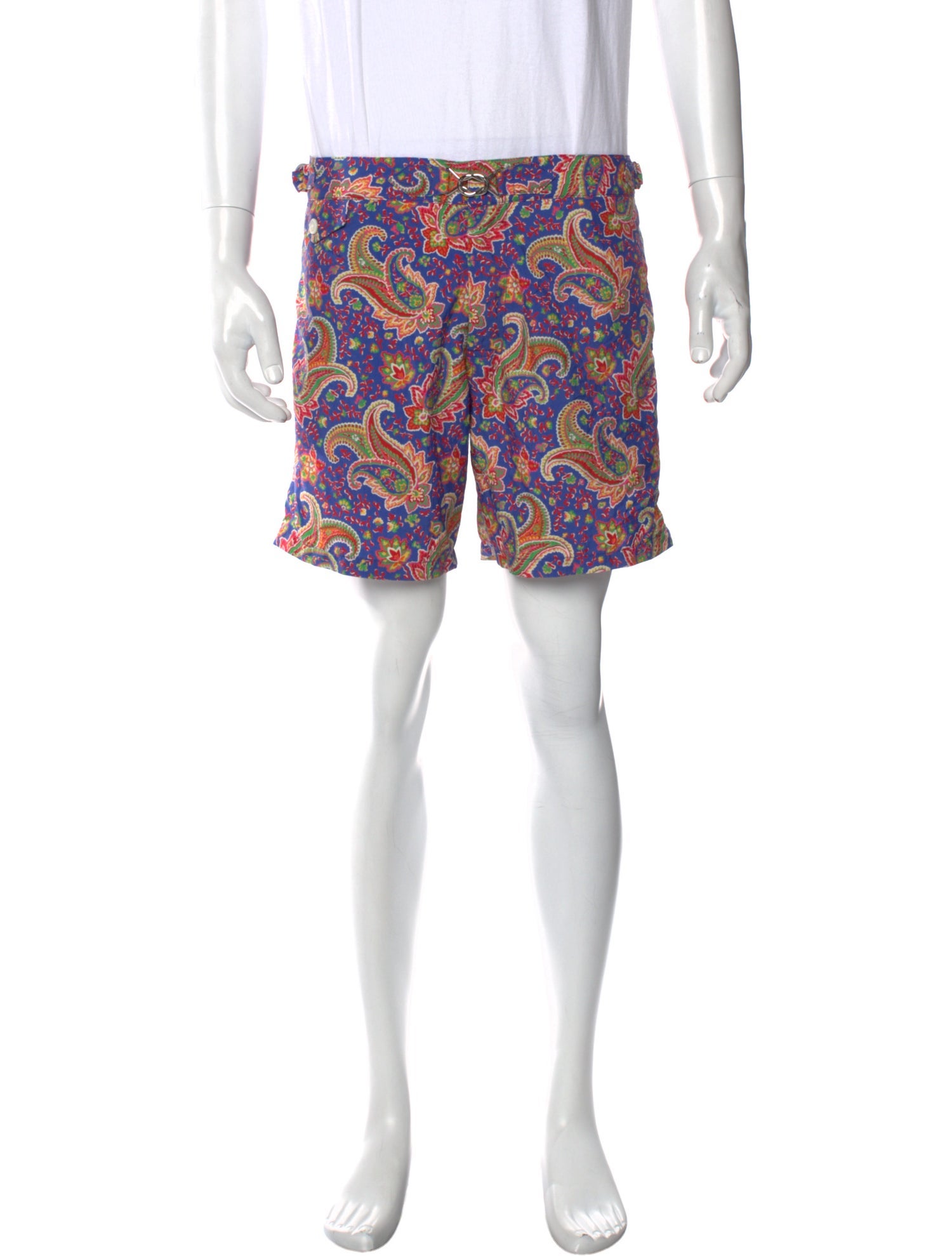 Ralph Lauren Collection Floral Print Flat Front Shorts