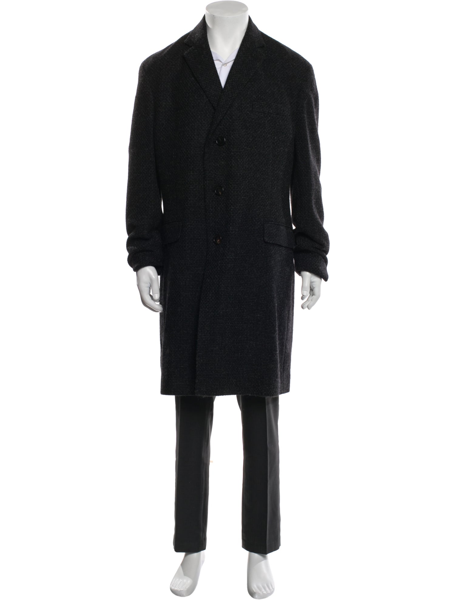 Ralph Lauren Purple Label Wool Overcoat