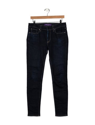 Ralph Lauren Purple Label Jeans Mid-Rise Skinny Leg XS